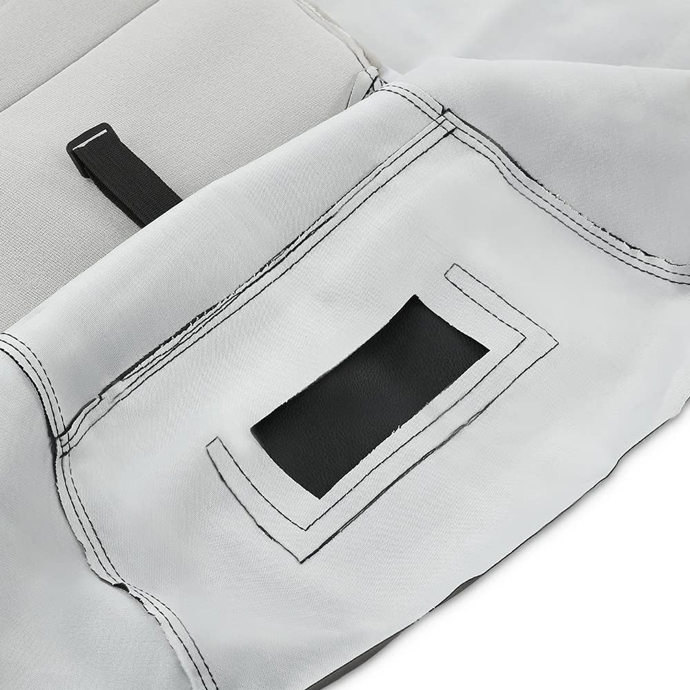 G-PLUS Snowmobiles Seat Cover Compatible with Polaris Indy XC500/600/700 1996-2003 Seat Protector Replacement (Black Synthetic Leather)