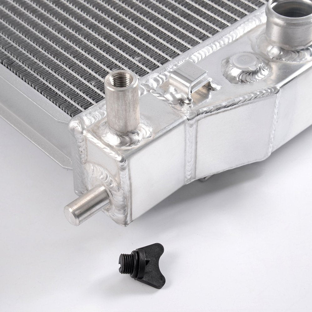 2 Row Aluminum Racing Radiator Stop Leak Compatible For Chevy Camaro/For Pontiac Firebird/For Trans Am 1998 1999