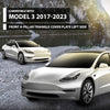 G-PLUS Front A-Pillar Triangular Cover Plate Left Compatible with Tesla Model 3 2017-2023 1130655 00 E, 1130655-00-E Gloss Black