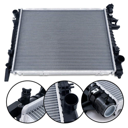 New Radiator Compatible for Dodge Ram 3500 2500 1500 ST SLT 3.7 V6 4.7 5.7 5.9L V8 2002-2008 Aluminum