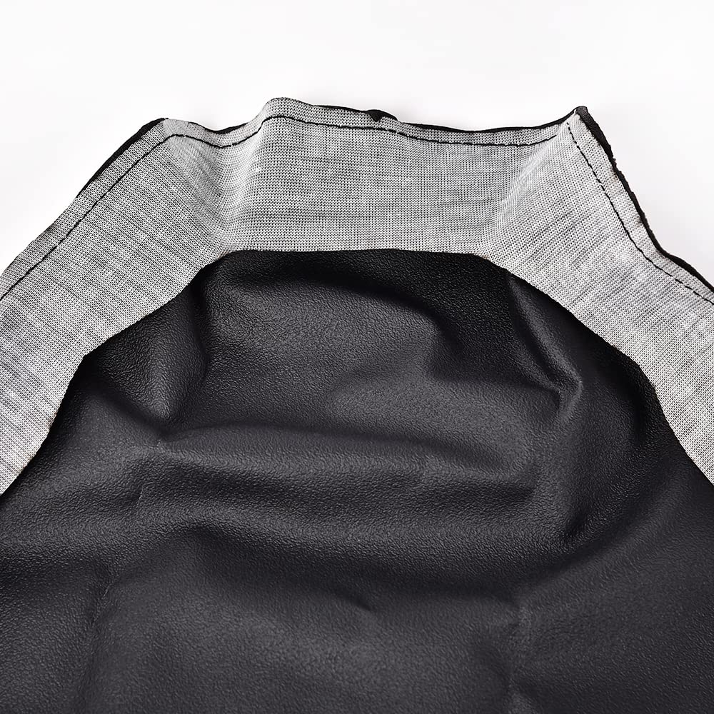G-PLUS Seat Cover Compatible with Honda Rancher 350 2000-2006, Black Motorcycle Seat Leather Protector Replacement