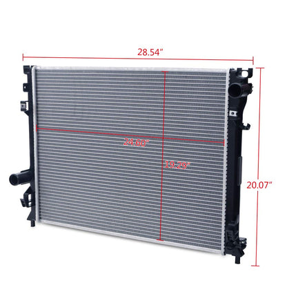 G-PLUS Aluminum Radiator Compatible with Chrysler 300/Dodge Charger Magnum Challenger SRT8 2005-2008