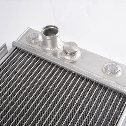 Aluminum Cooling Racing Radiator Replacement For Jeep Cherokee 1984-1990 / Compatible For Jeep Wagoneer 1984-1990 / For Jeep Comanche 1984-1990 4.0L l6