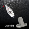 G-PLUS Motor Toter Stud w/Holes Fit Marine Tracker Silver