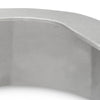 G-PLUS C-Shaped Aluminum Corner Cap Bracket Pontoon Boat Silver