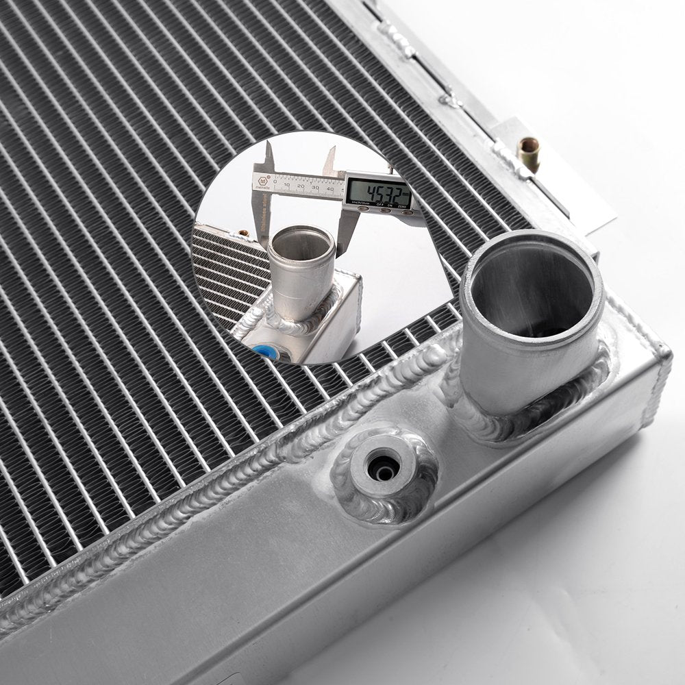 Compatible For Ford Thunderbird 1964 1965 1966 Full Aluminum Performance Racing cooling Radiator Replacement CC64TB 64 65 66
