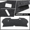 G-PLUS Hood Insulation Pad Truck Under w/Clips Compatible with Ford F150 1992-1996/Fit Ford F250 F350 1992-1997