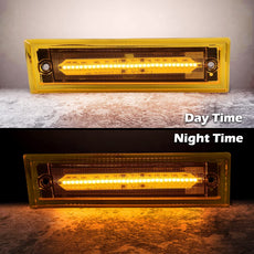 G-PLUS LED Front Side Marker Light for Chevy C10 C20 C30 GMC 1981-1991 Amber Lens Additional Angle