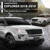 G-PLUS Front Bumper Tow Hook Eye Cover Cap Compatible with Ford Explorer (submodel: Base, Limited, Platinum, Sport, XLT) 2018-2019 JB5Z17A900AB, FO1029104 Black PP