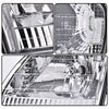 G-PLUS Headlights Assembly Fit Ford Expedition 1997-2002, Fit Ford F150 1998-2003 Left & Right Lamps Clear Lens Chrome HousingBumper Headlamps, faros delanteros