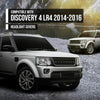 G-PLUS Headlight Lens Cover Compatible with Land Rover Discovery 4 LR4 2014-2016 Left & Right Pair Front Headlamp Lens Cover Clear