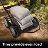 G-PLUS 500 Pounds Capacity Foldable Multi Use Deer Game Recovery Cart Utility Gear Dolly with 4 Oversized Wheels All Terrain Cart