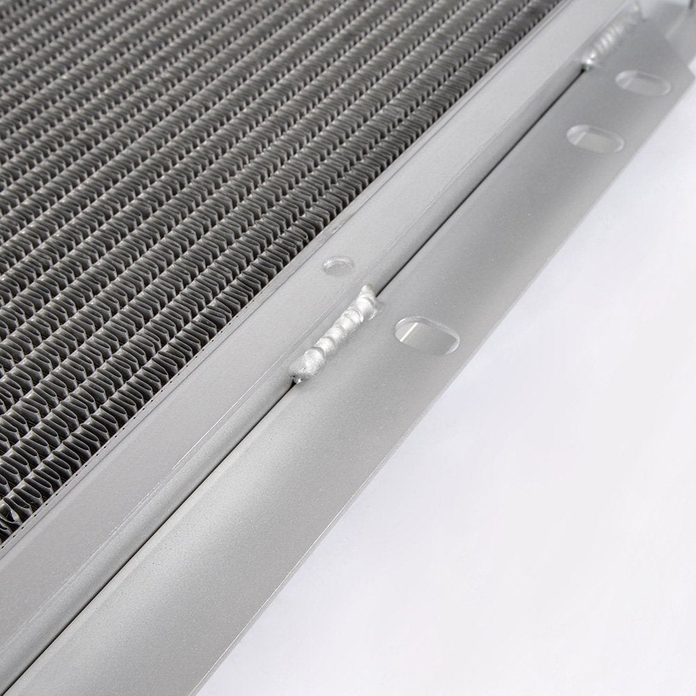 2 Row Core Aluminum Performance Racing Radiator Replacement For Ford F100 F250 F350 Pickup Truck L6 V8 AT/MT 1953 1954 1955 1956