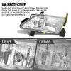 G-PLUS Pair Fog Lights Bumper Driving Lamps Left+Right Compatible with Honda Pilot 2006 2007 2008 33951S9VA11, 33901S9VA11 White