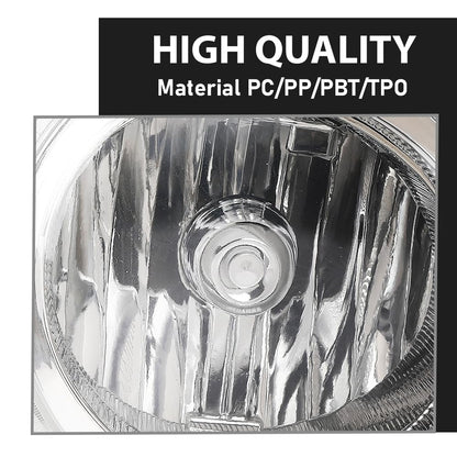 G-PLUS Pair Fog Lights Lamps Assembly, Compatible with Hyundai Veloster Turbo 2013-2016, LH Driver & RH Right Side 2PCS, 865232V500, 865242V500