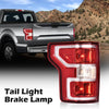 G-PLUS Tail Light Compatible with Ford F150 2018 2019 2020 Rear Tail Lamps W/Bulbs & Wiring Harness Red Left Driver Luces Traseras Rear Brake Lamps Assembly
