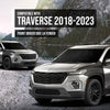 G-PLUS Front Left Driver Fender Compatible with Chevy Traverse L 2018-2021 / True North 2019-2023 Fit Chevy Traverse 2018-2023 84679031, GM1240409 Black