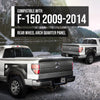 G-PLUS Rear Left & Right Wheel Arch Quarter Panel Compatible with Ford F150 Pickup Truck 2009-2014, 2PCS Black