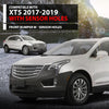 G-PLUS Front Upper Bumper Cover W/Sensor Holes Compatible with Cadillac XT5 2017-2019 With Sensor Holes GM1000A14 Black