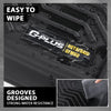 G-PLUS Floor Mats Compatible with Honda Pilot 2023-2025 TPE All Weather Full Cover Protection 4 Piece Black Floor Liners