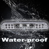 G-PLUS Rear LED Third Brake Light Compatible With 1999-2015 Ford F250 F350 F450 F550 Super Duty,(NOT Compatible With Harley-Davidson Edition), 3rd Stop Lamps,Clear lens Chrome Housing