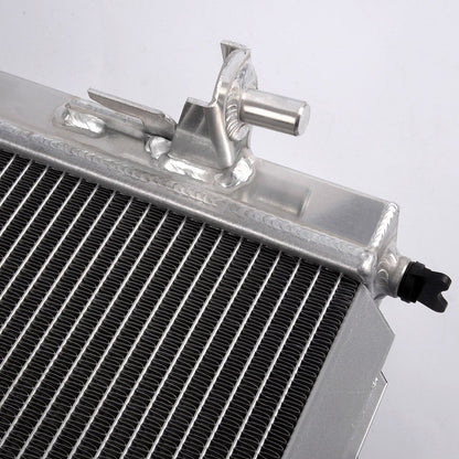 2 Row Aluminum Racing Radiator Stop Leak Replacement For FORD MUSTANG GT/SHELBY MT/MANUAL 4.0L-5.4L 2005-2014