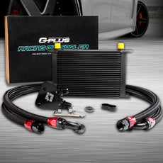 G-PLUS Oil Cooler Kit 25 Row AN10 for LS1 LS2 LS3 LSX VE HSV Aluminum