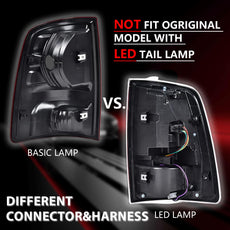 G-PLUS Tail Light for Dodge Ram 1500 2009-2018 Passenger Side Red Lens Additional Angle