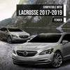 G-PLUS Front Left Driver Side Fender Assembly 1 Pc Compatible with Buick LaCrosse 2017 2018 2019 GM1240397, 26243592 Grey