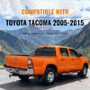 G-PLUS Tailgate Protector Top Upper Molding Cap, Compatible with Toyota Tacoma 2005 2006 2007 2008 2009 2010 2011 2012 2013 2014 2015 Spoiler Textured 55.31" Length TO1904100 Black Tailgate Cover