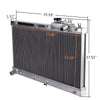 Aluminum Racing Cooling Radiator Replacement For MAZDA MIATA MX5 1.6L 1.8L MT 1990 1991 1992 1993 1994 1995 1996 1997