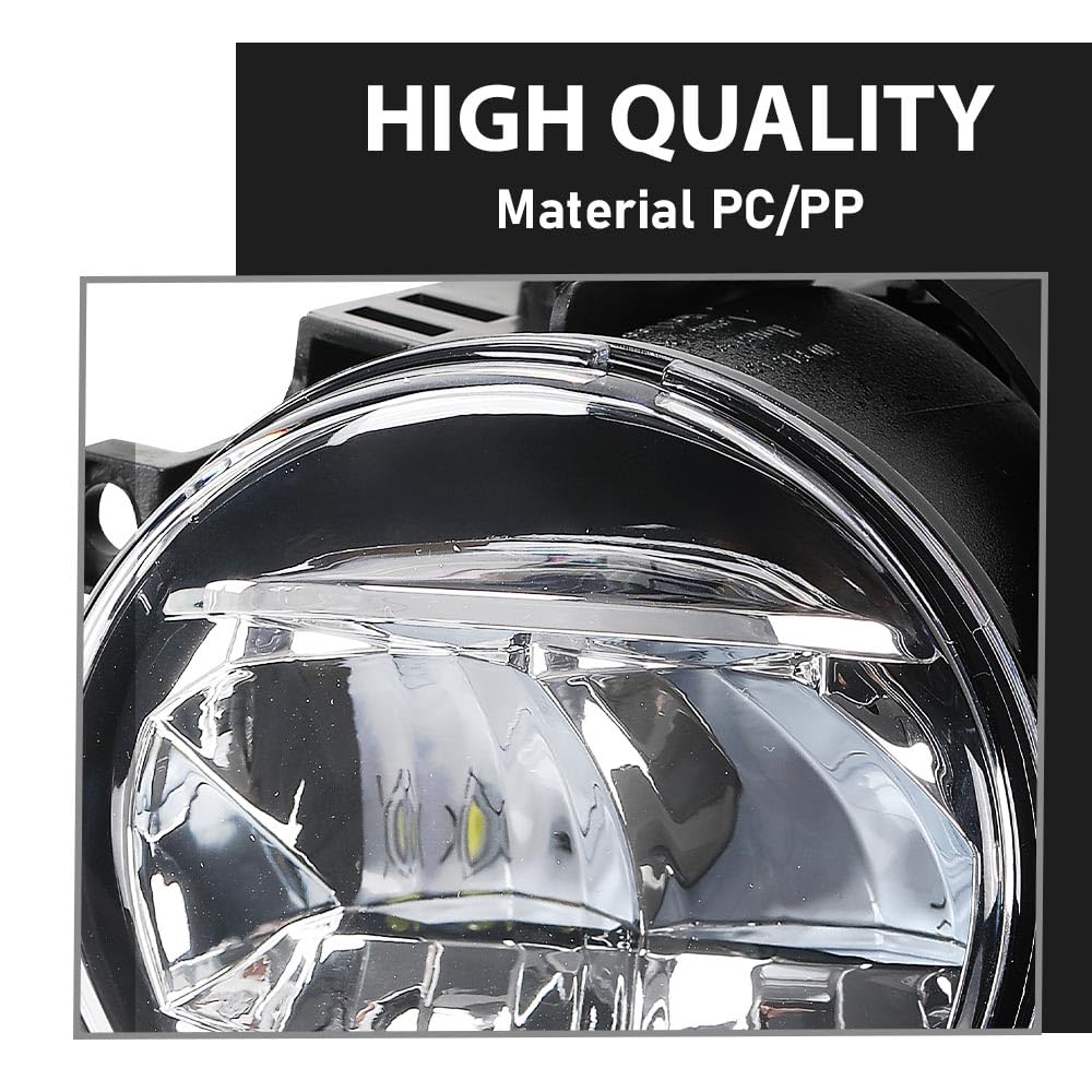 G-PLUS Pair LED Fog Lights Driving Lamps Compatible with Toyota Avalon 2008-2010,Fit Toyota Camry 2007-2013,Fit Toyota Corolla 2009-2015 81210-06070, 81210-0D040