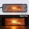 G-PLUS Turn Signal Light Smoked Compatible with 1984 1985 1986 1987 1988 1989 Toyota 4Runner (submodel: DLX, SR5) 8151089130, 8152089130