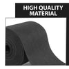 G-PLUS 9" x 50ft Boat Trailer Bunk Carpet, Outdoor Ribbed Marine Bunk Carpet Fit for Boat Trailer Runners Black