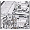 G-PLUS Headlights Assembly Compatible with Dodge Ram 1500 2500 3500 2009-2012 (New Body), Only Fit Factory Quad, Clear Lens Chrome Housing Clear Reflector, faros delanteros