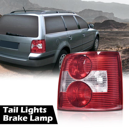 G-PLUS Rear Tail Lamp Light Right Compatible with VW Passat B5 B5.5 Wagon 2001 2002 2003 2004 2005 8151089130, 8152089130 Luces TraserasAssembly
