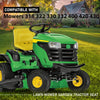 G-PLUS Yellow Lawn Mower Garden Tractor Seat Fit John Deere Mowers TX30, STX38, 130, 160, 165, 170, 175, 180, 185, 110 GG420-32959, MG861683