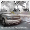 G-PLUS Fog Lights w/Bulb Pair Compatible with Chevy Tahoe Z71 2000-2006/Suburban 1500 Z71 2004-2006, Fit Pontiac Grand Prix 1997-2003/Sunfire 2000-2005(for Model w/Mounting Bracket) GM2592121