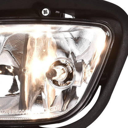 G-PLUS Left Right Front Fog Lights Lamps Replacement Pair Compatible with Freightliner 2017 Cascadia 2009-2016 Cascadia 113 2008-2016 Cascadia A0651908001 FL2593102 A0651908000 FL2592102