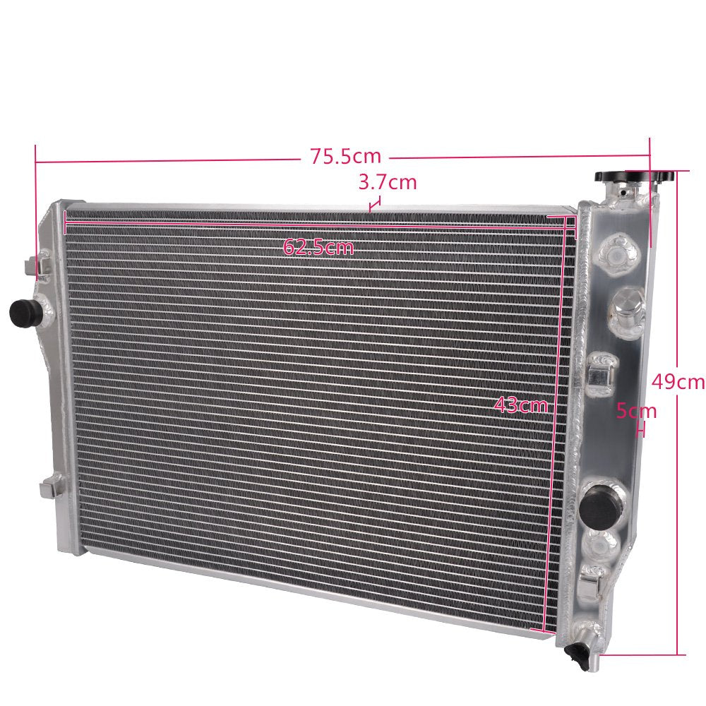 Aluminum Racing Radiator Stop Leak Compatible For Chevy Camaro/For Pontiac Firebird/For Trans AM 5.7L V8 1993-2002
