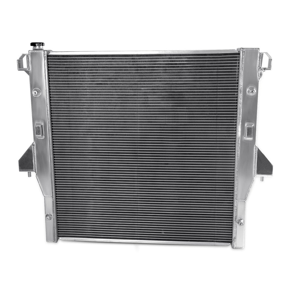 Racing Aluminum Radiator Sop Leak Replacement For Dodge Ram 2500 3500 5.9L 6.7L CUMMINS 2003-2011 Silver