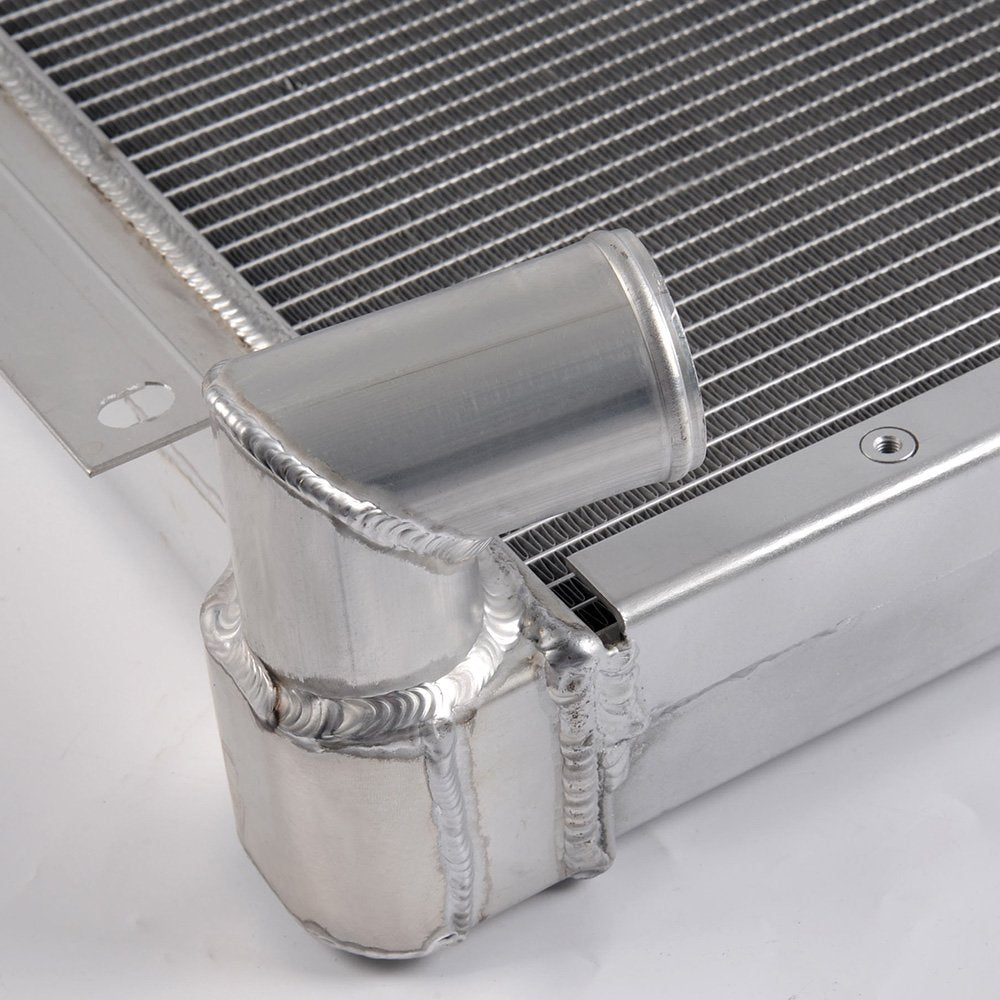 2 Row Aluminum Racing Cooling Performance Radiator Replacement For International Harvester Scout II Truck/Pickup V8 1970-1981