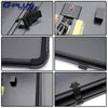 G-PLUS Hard Tri-fold Truck Bed Tonneau Cover Lockable Pickup Folding Covers Compatible with 2005-2011 Dodge Dakota 5'3" Extra Short Bed