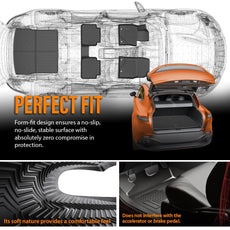 G-PLUS Floor Mats 4PCS for Mazda CX-50 2023-2026 TPE All Weather Product Details