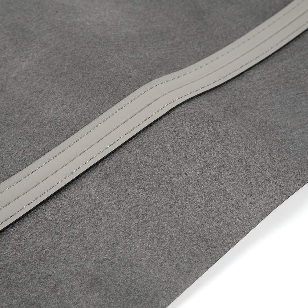 G-PLUS Leather Front Door Panels Armrest Cover Compatible with Honda CR-V CRV 2007-2012 Gray 2pcs