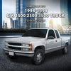 G-PLUS Chrome Grille w/Black Insert Compatible with Chevy Blazer Tahoe C/K 1500 2500 3500 1994 1995 1996 1997 1998 1999 2000 15981106 GM1200238