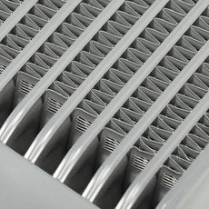 G-PLUS 19 Row Oil Cooler for Universal AN10-10AN Aluminum Silver Product Features