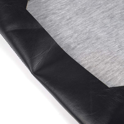 G-PLUS Leather Console Lid Armrest Cover Compatible with 2007-2013 Tahoe Suburban Silverado AZ-3 Black