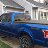 G-PLUS Lock & Soft Four Fold Truck Tonneau Cover Compatible with 2015 2016 2017 2018 2019 2020 Ford F150 with 6.5 Feet 6.5' / 78 Inch Bed Only