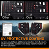 G-PLUS LED Rear Tail Lights Compatible with Ford F150 2009-2014 Clear Lens Black Housing Left Driver & Right Passenger Tail lights Rear Brake Lamps Assembly Luces Traseras Faros Traseros
